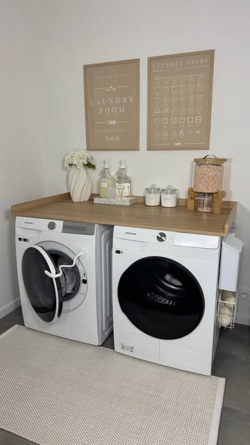 Still from @cleanyourhomee's Instagram post: Aspirational home organization aesthetic with product access incentive