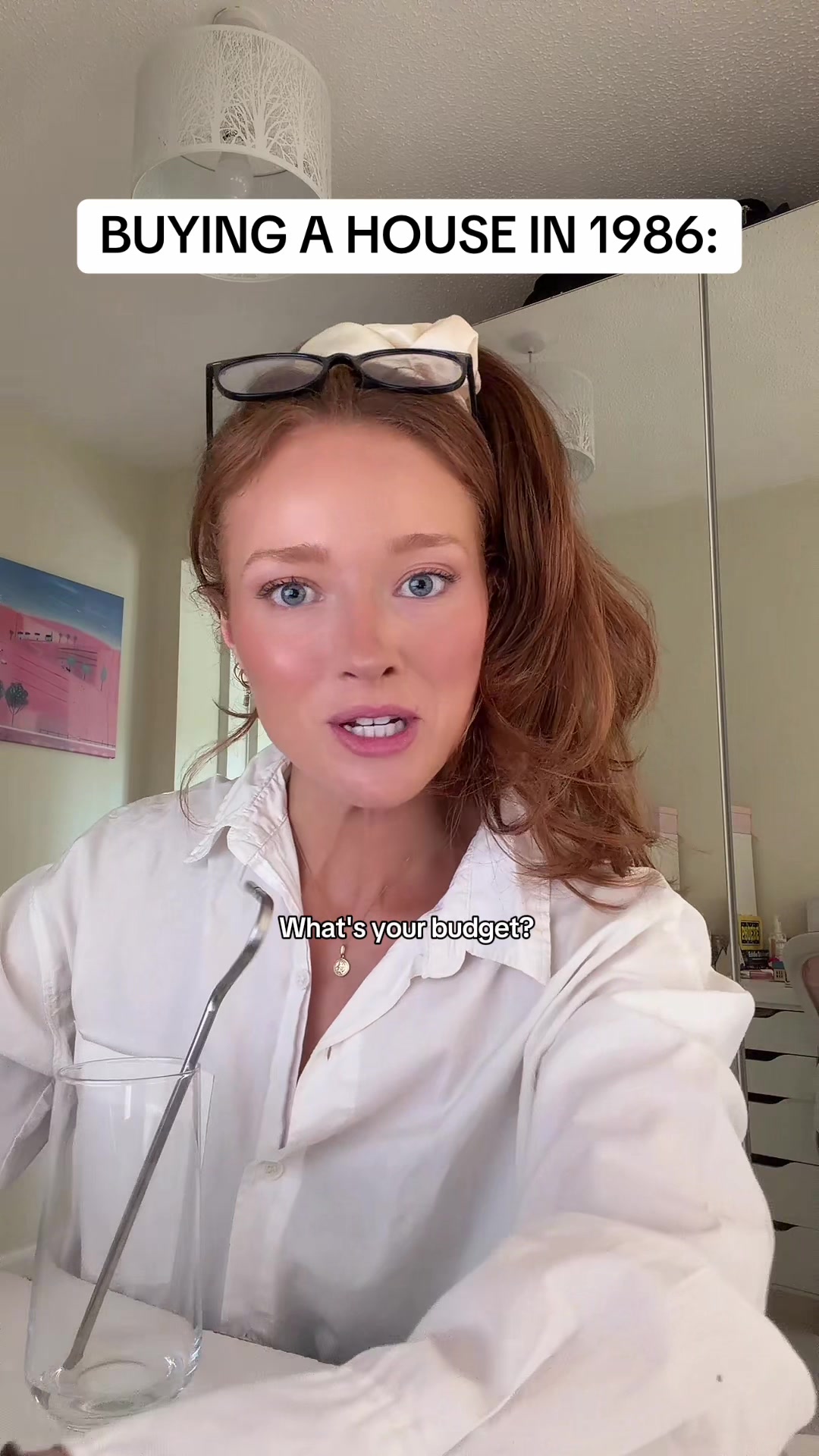 Still from @phoebeisginger1's TikTok post: Shared pain point with emotional reaction emoji resonates instantly